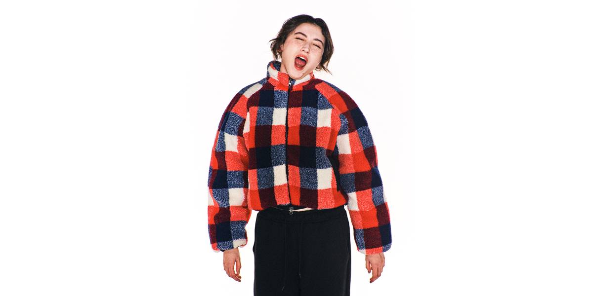 WEIRD FLEECE CROP JACKET