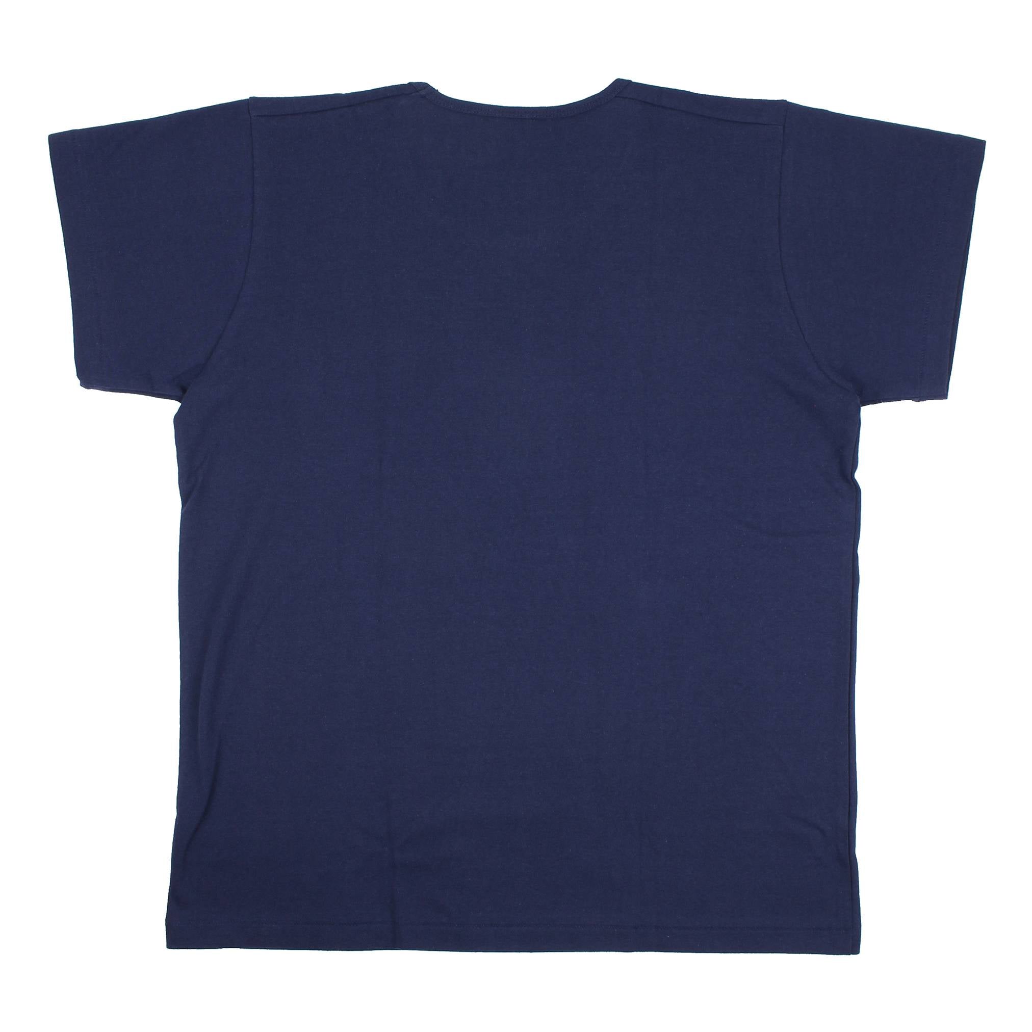 Pocket T shirt (LOVE PARADE Merch) - Navy - LOVE PARADE 러브퍼레이드 - CAVA LIFE