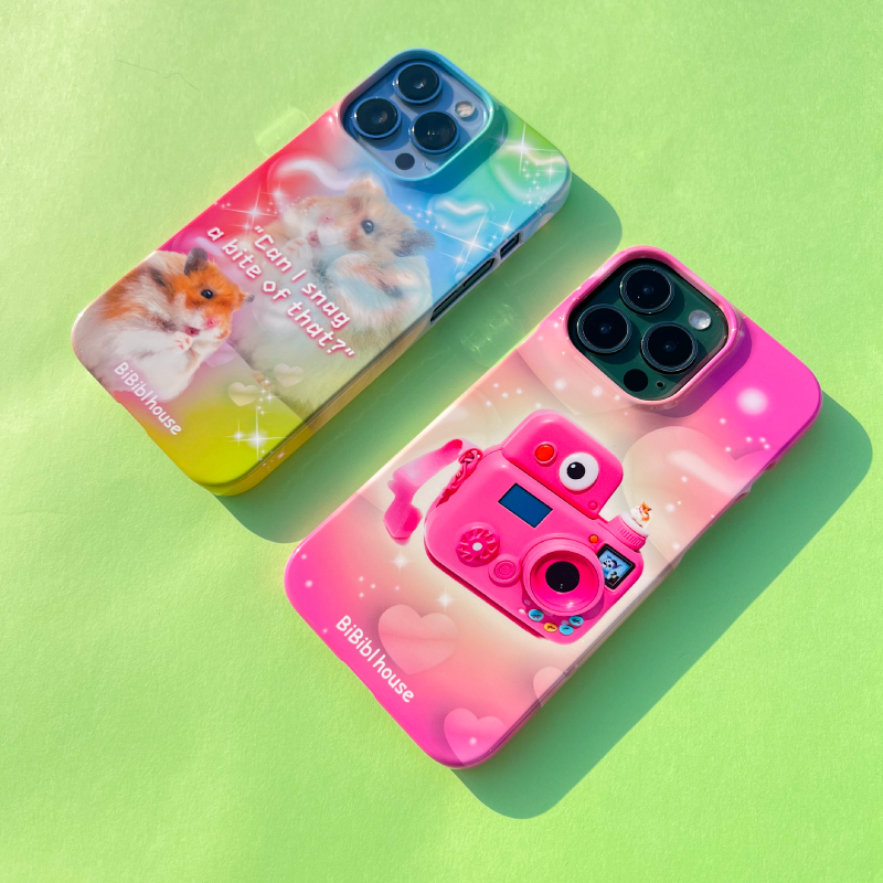 한입만 중독 햄찌 폰케이스 - BiBiBl 비비블 - CAVA LIFE