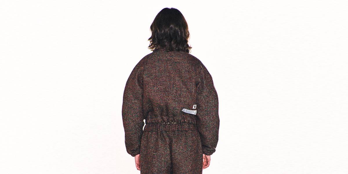 AVRIL TWEED TRUCKER JACKET