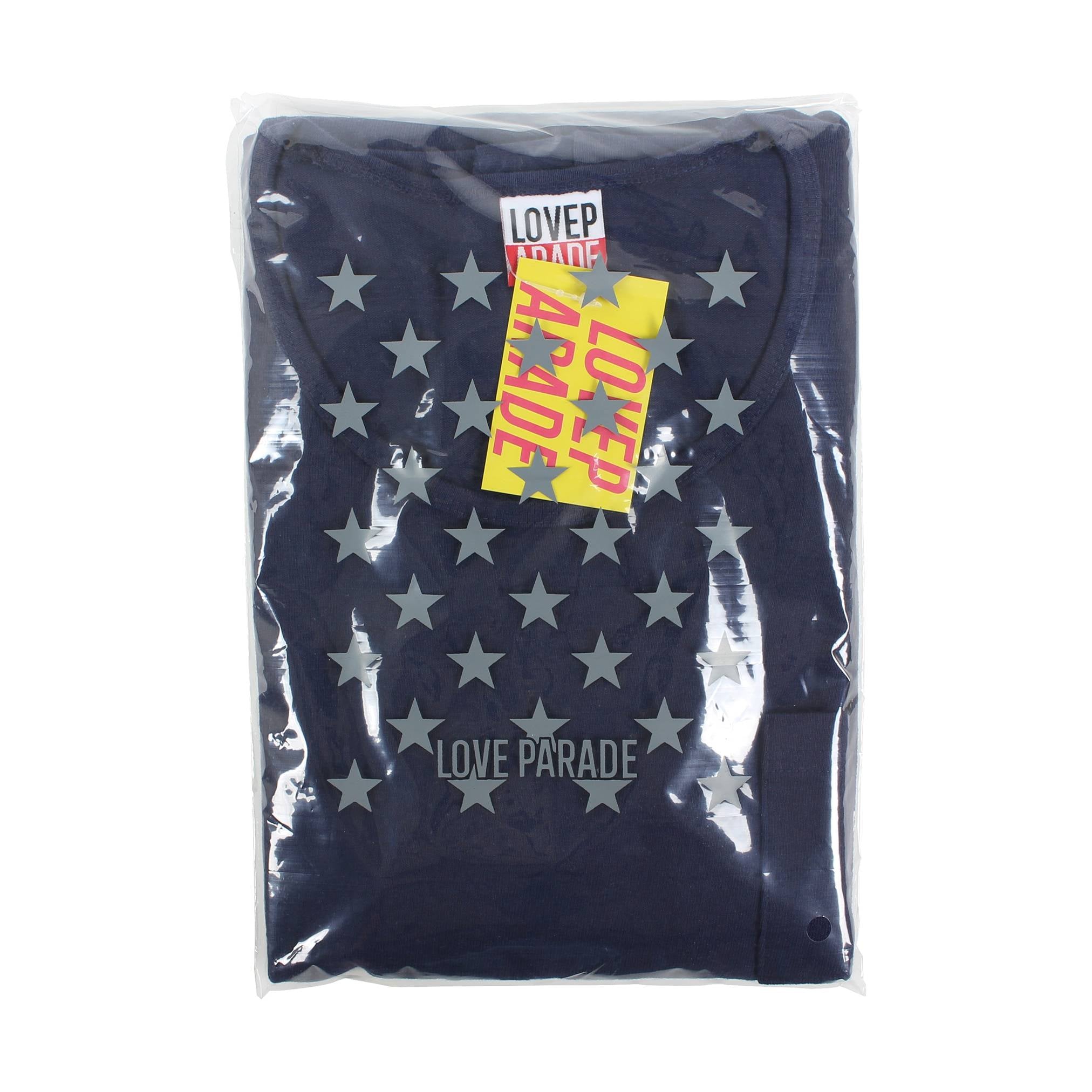 Pocket T shirt (LOVE PARADE Merch) - Navy - LOVE PARADE 러브퍼레이드 - CAVA LIFE