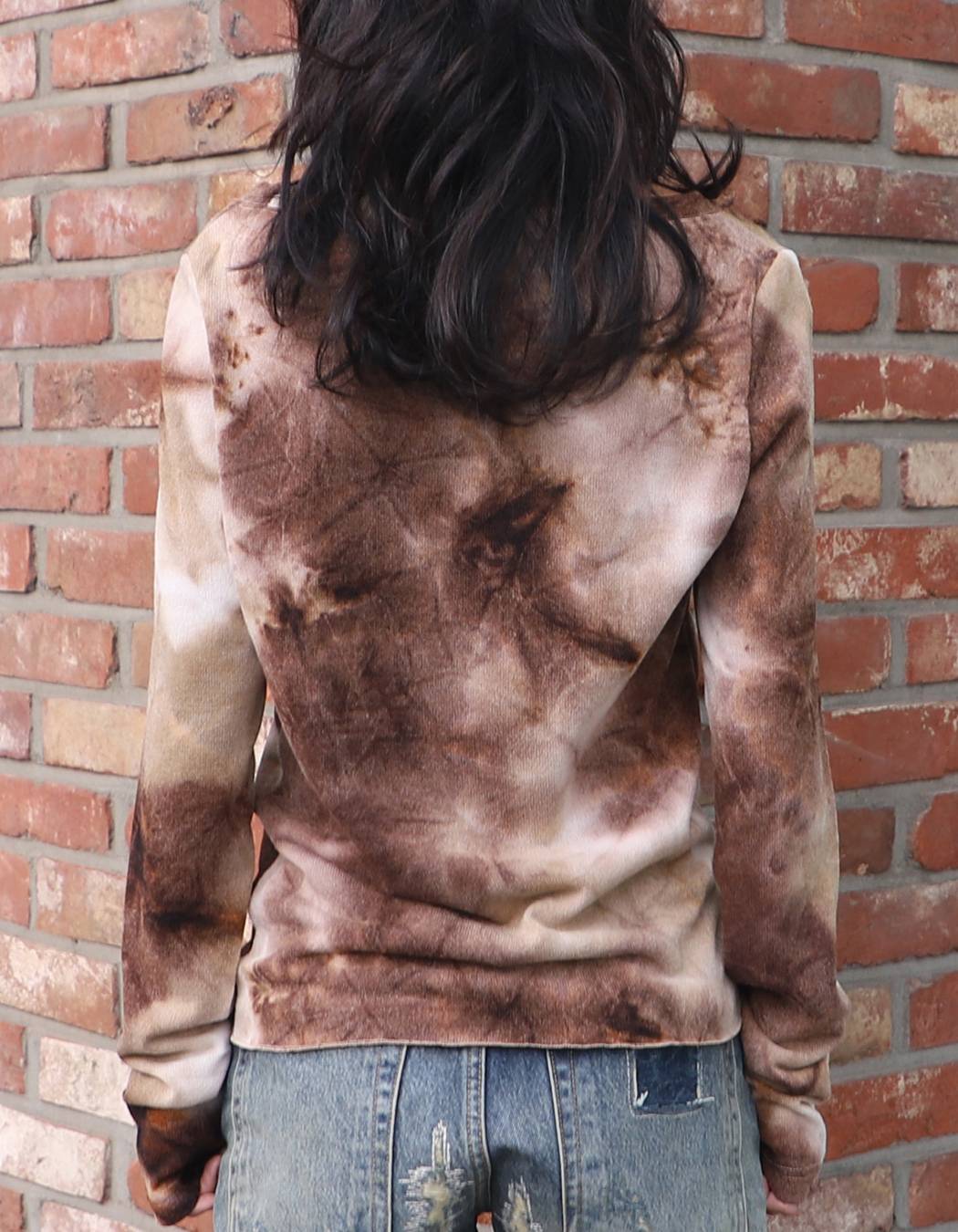 Tie dye Knit (BROWN) WOMENS