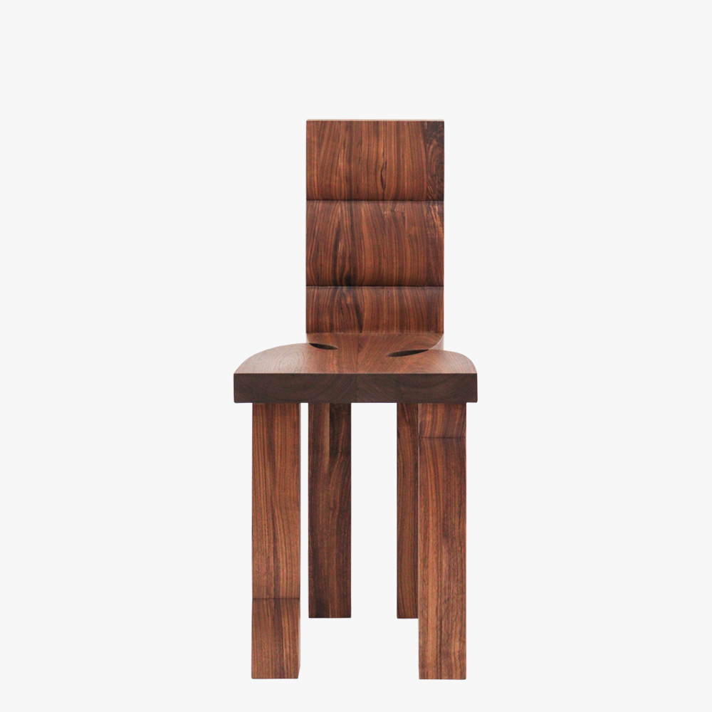 Curly Chair 001 | Walnut