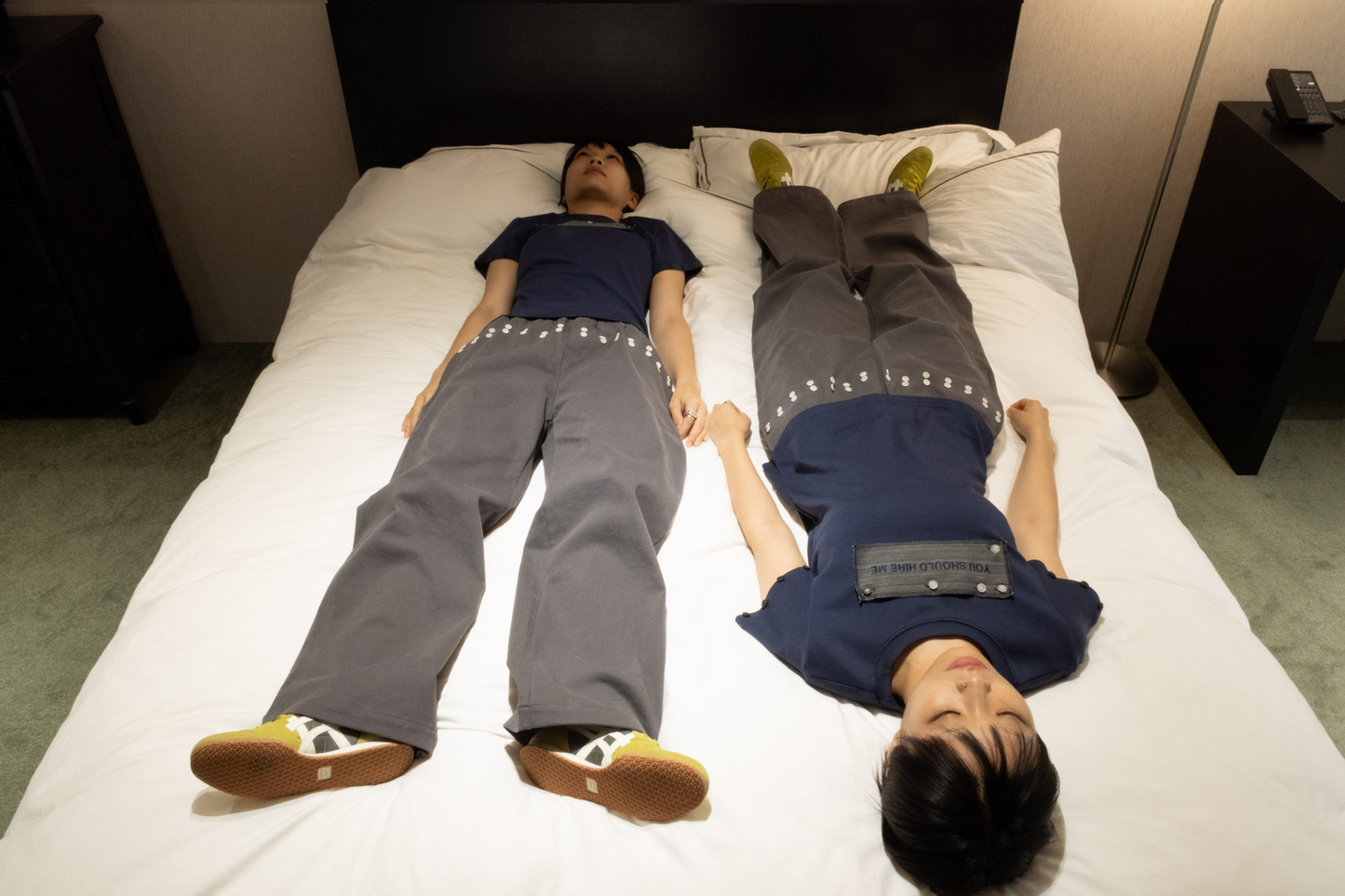 DON'T PUSH MY BUTTONS TROUSER (CHARCOAL)