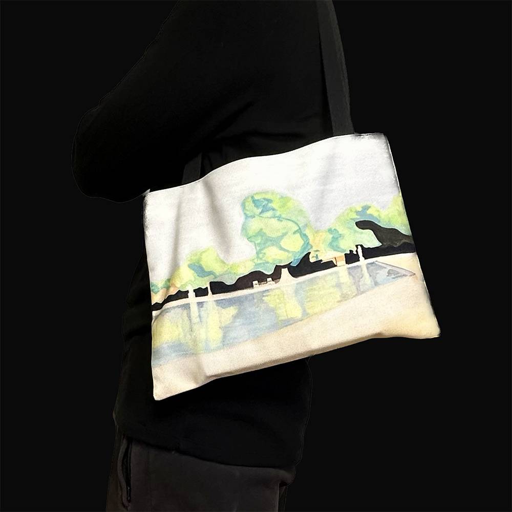 silent afternoon totebag - kawisgen - CAVA LIFE