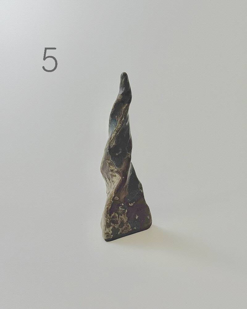 Black clay horn series