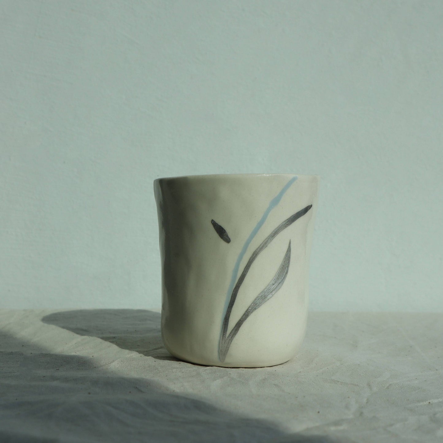 silver grass teacup - samool 사물 - CAVA LIFE