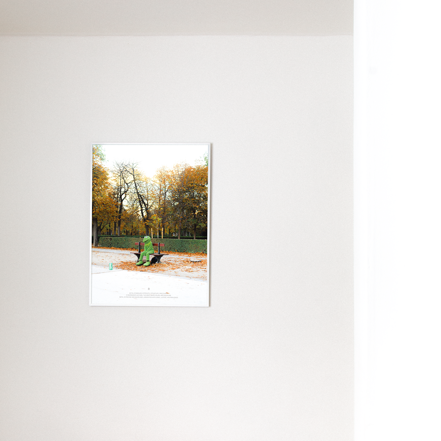 금 사주 개운 풍경 포스터 / Steel your mind