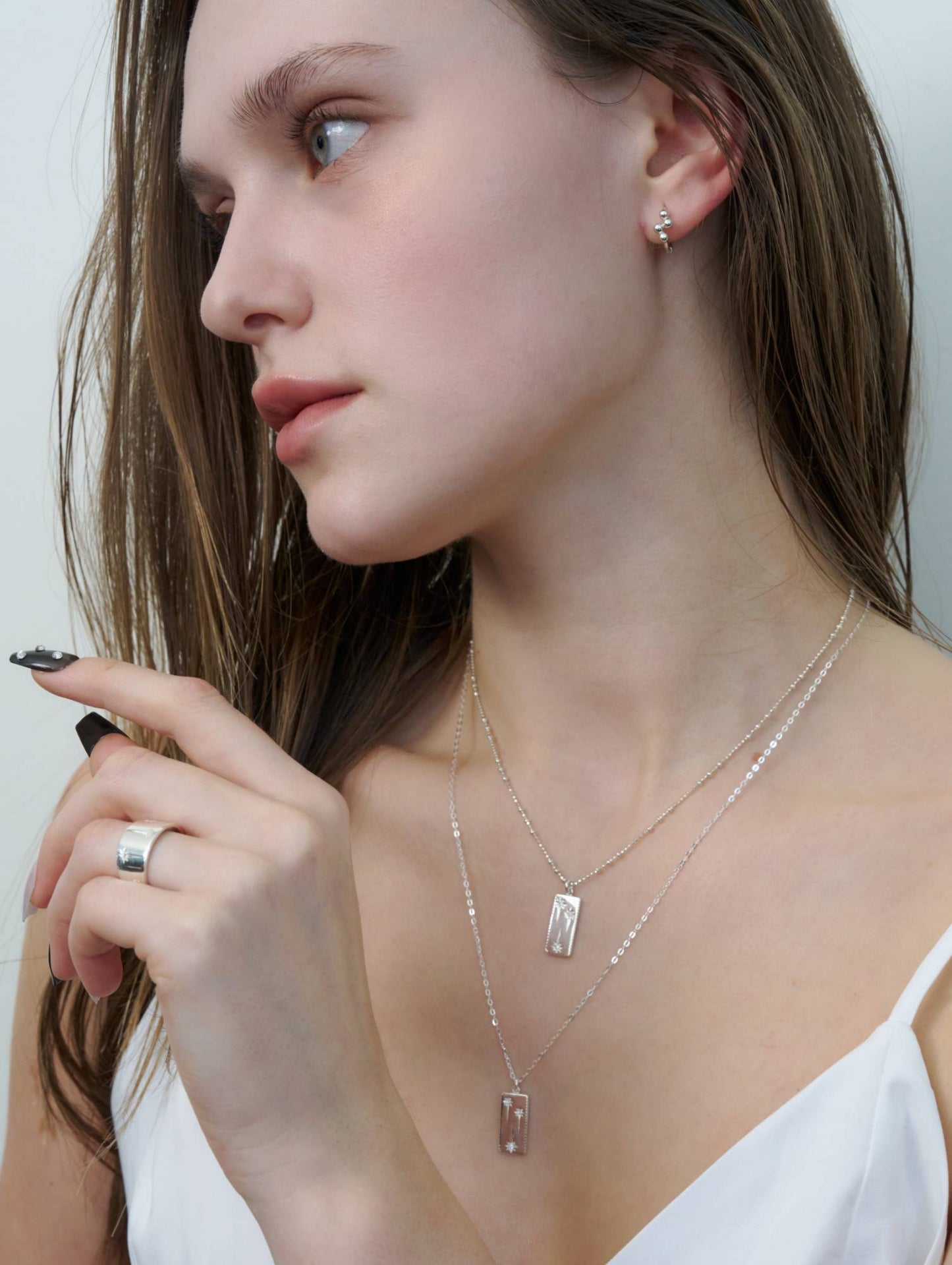 MYSTIC NECKLACE 02ㅣSILVER