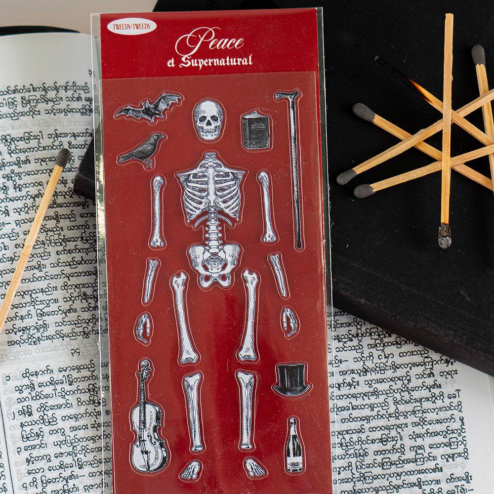 PEACE & SUPERNATURAL - BONES (씰스티커)