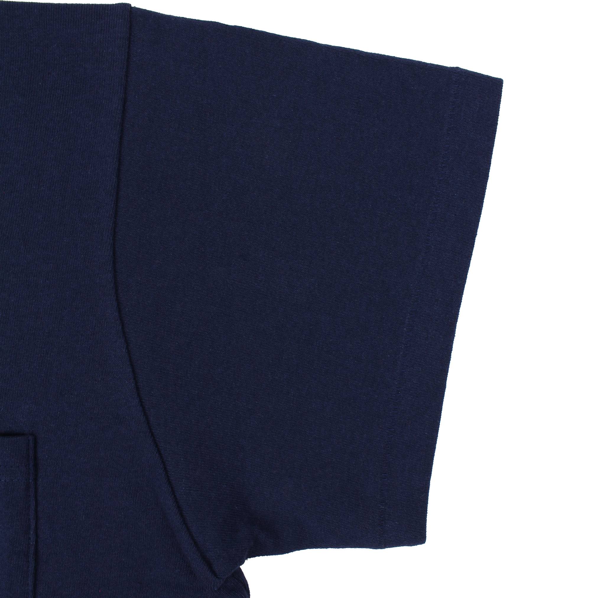 Pocket T shirt (LOVE PARADE Merch) - Navy - LOVE PARADE 러브퍼레이드 - CAVA LIFE