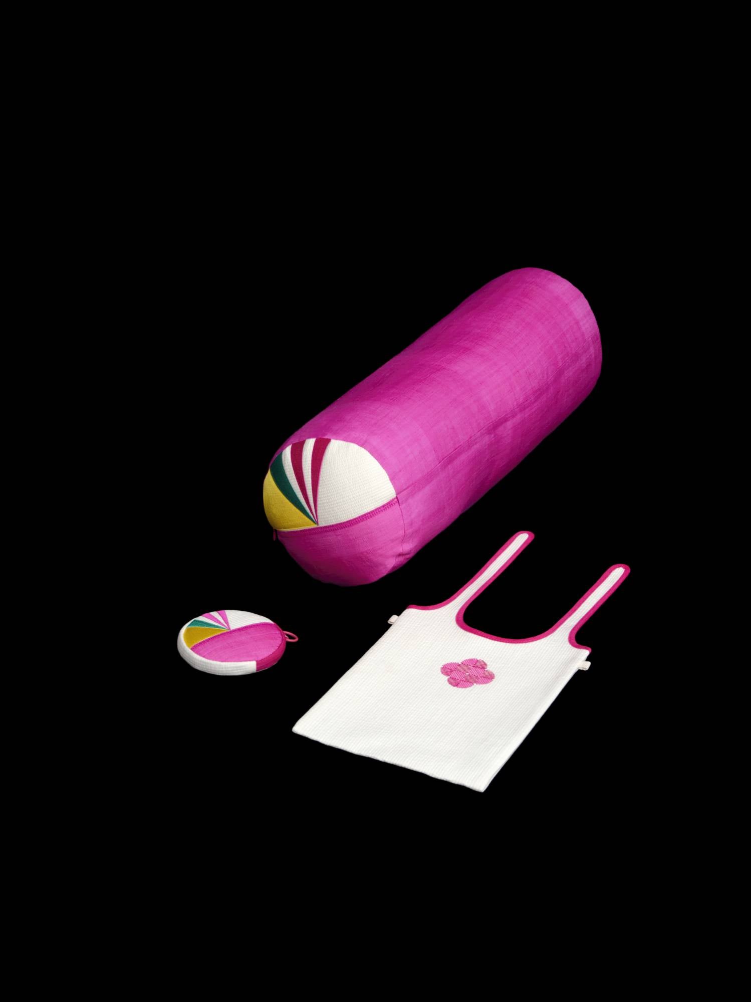 옥춘 누빔/모시 베개 (Okchun Pillow)