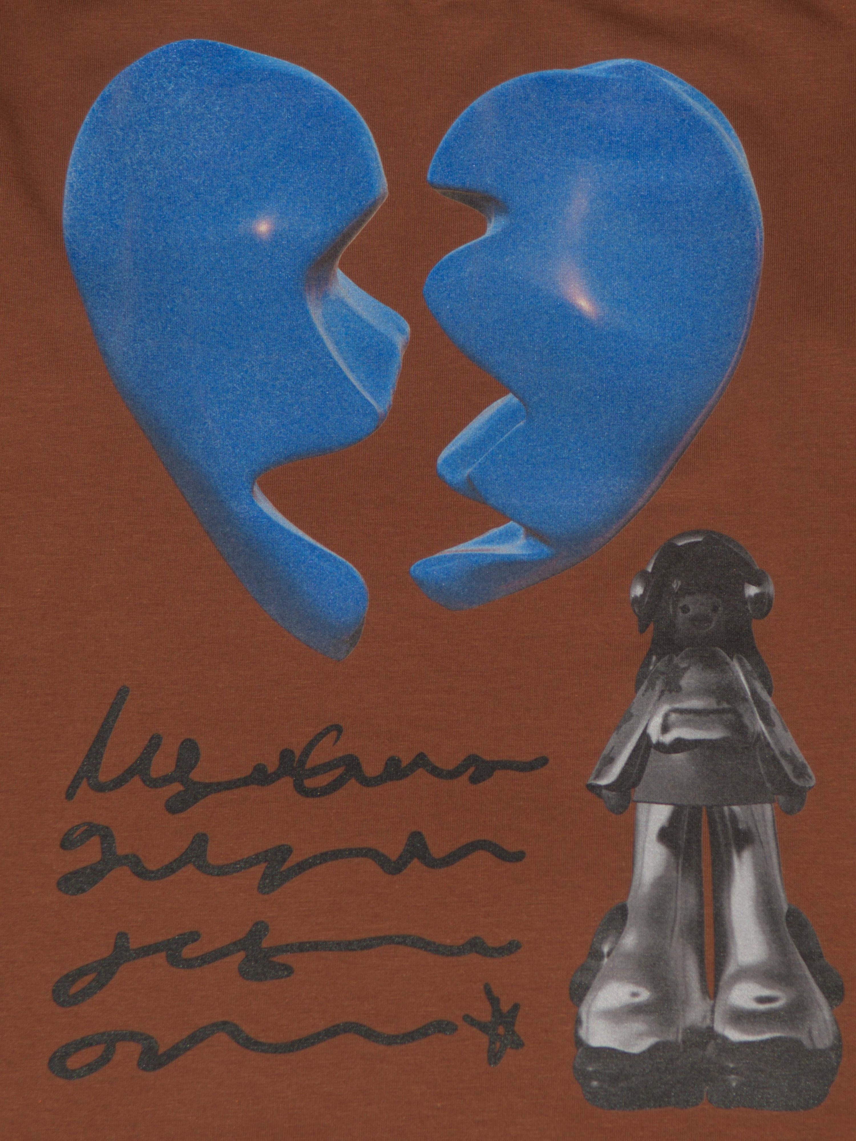 Letter From Alien Long Sleeve BROWN - KATER 카터 - CAVA LIFE