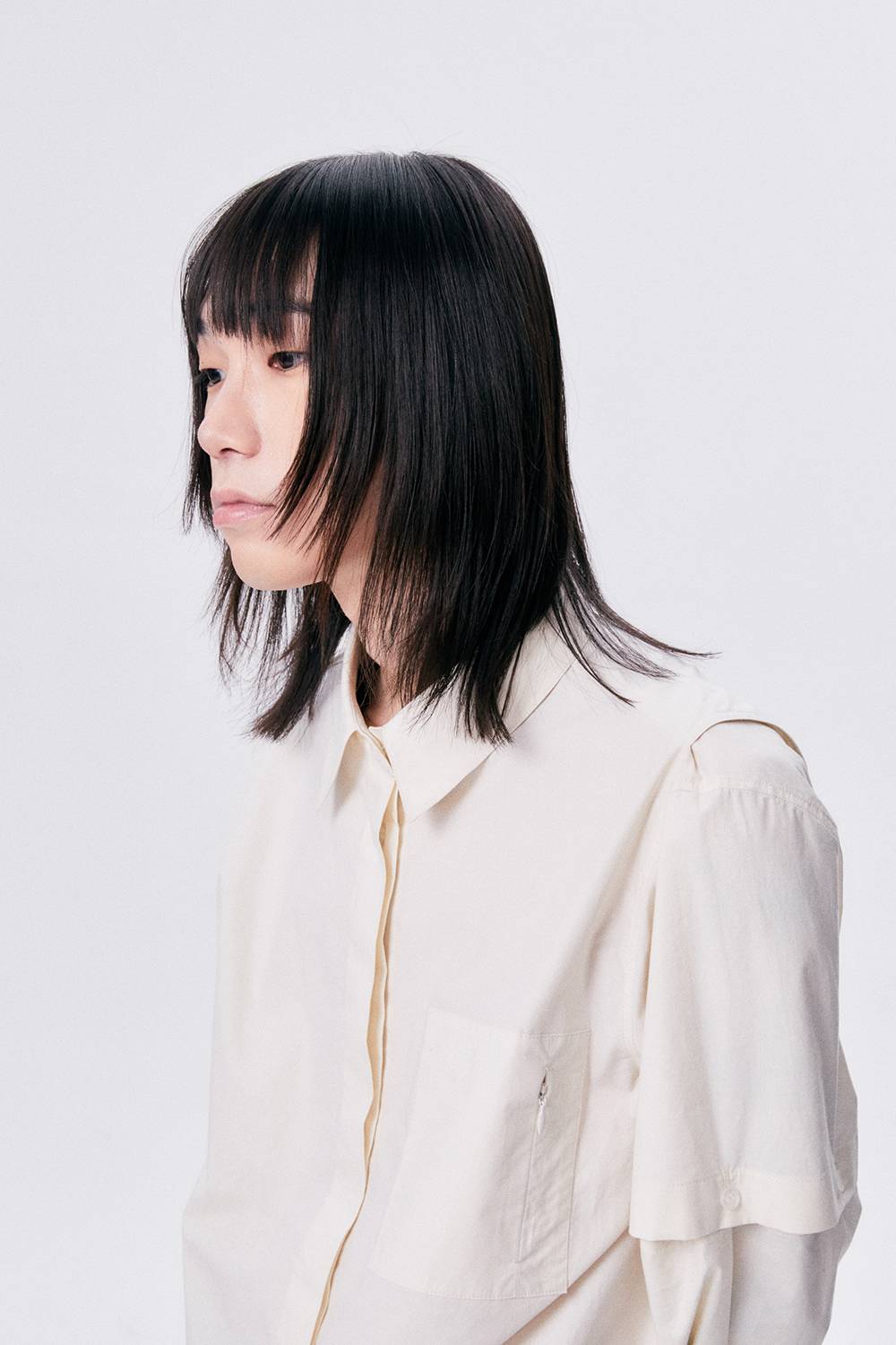 SHIRT JACKET / ECRU - HALOMINIUM  할로미늄 - CAVA LIFE