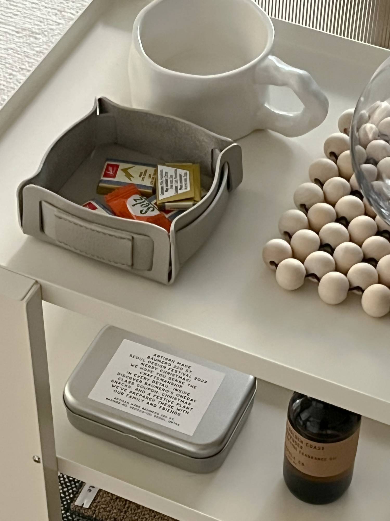 TRAY 143 MINI (BROWN)