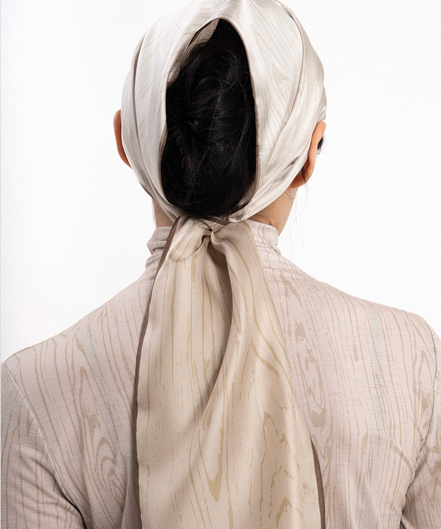 댕기 스카프 light green - komok 고목 - CAVA LIFE