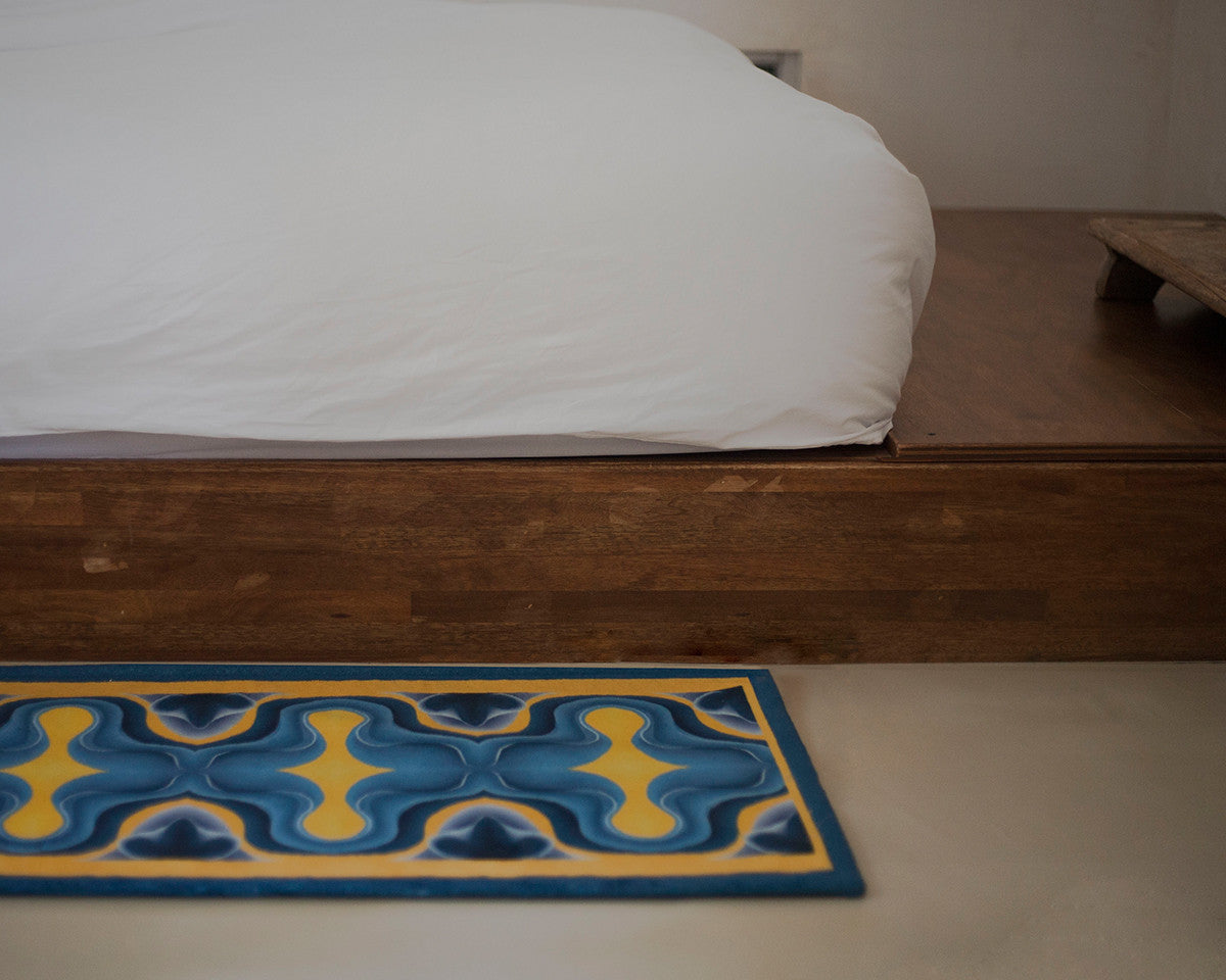 BLUE SHELL RUG - inmiro 인미로 - CAVA LIFE