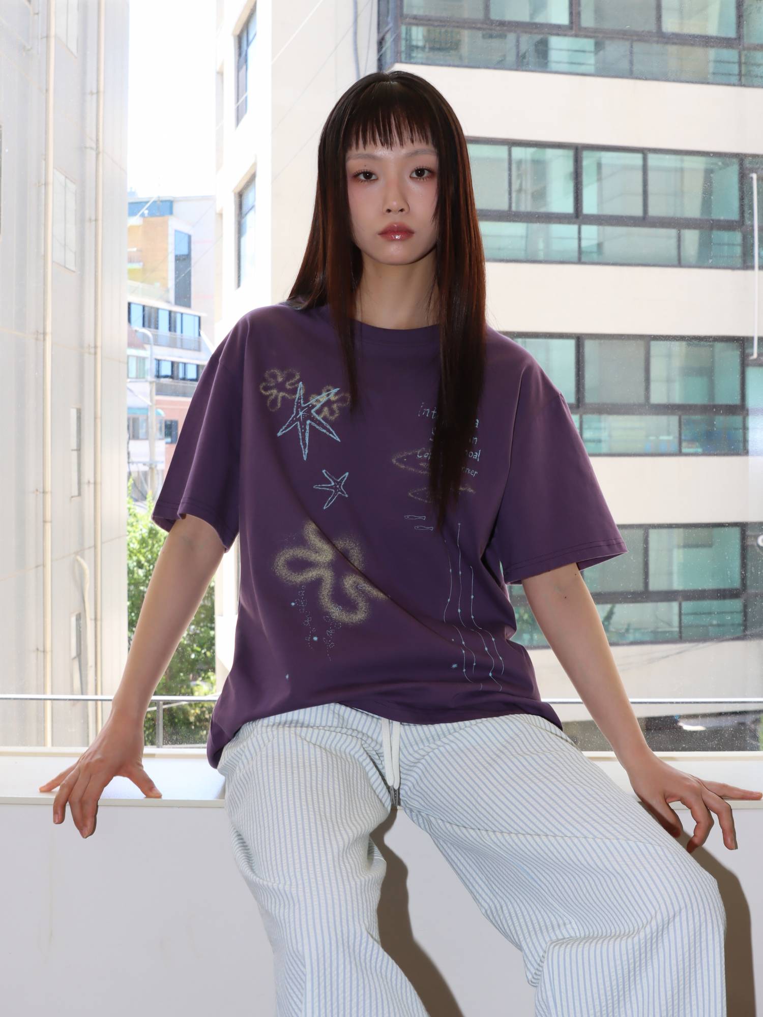 UNDER THE SEA T-SHIRT (PURPLE)