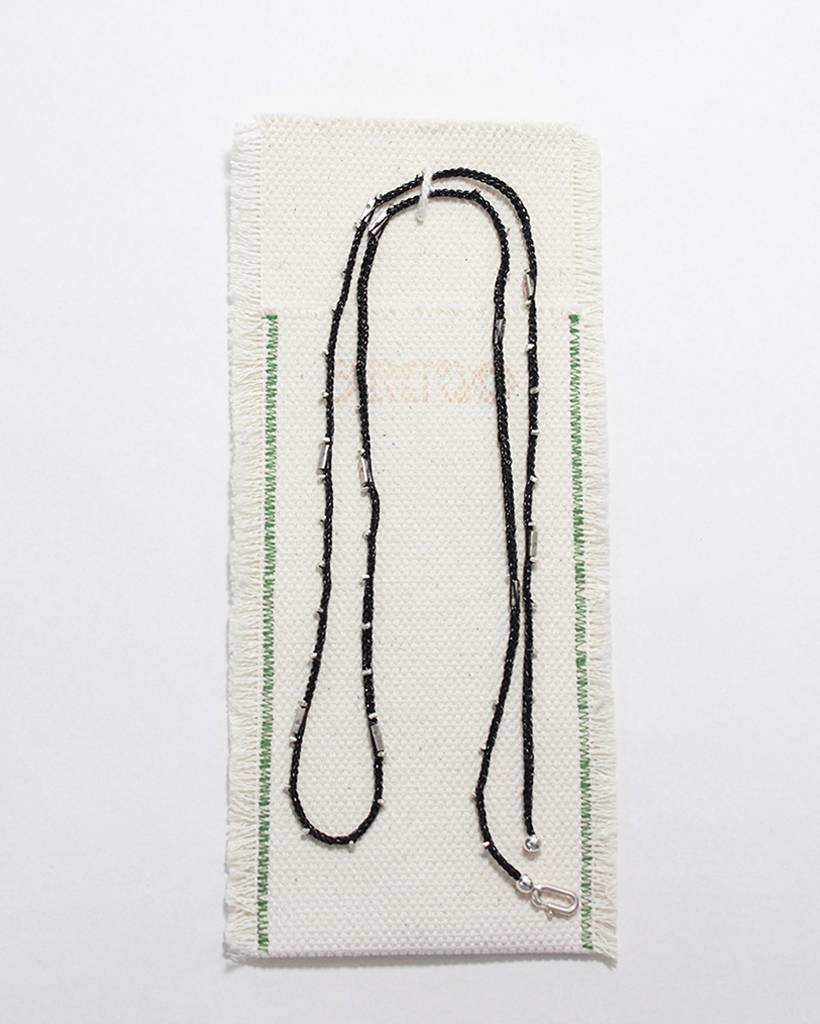 silver fever metallic crochet necklace & bodychain (bold)