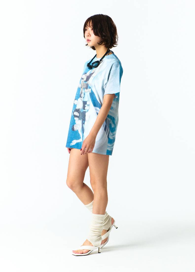 PEACEFUL IMAGE T-SHIRTS: SPLASH (made to order)