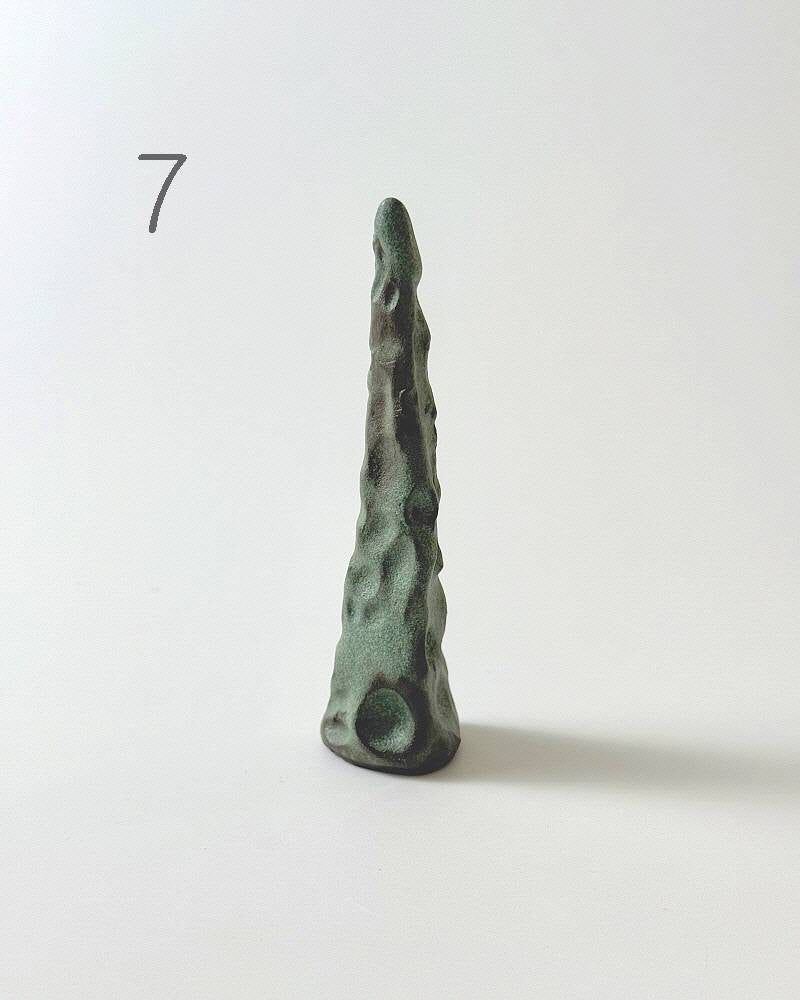 Black clay horn series