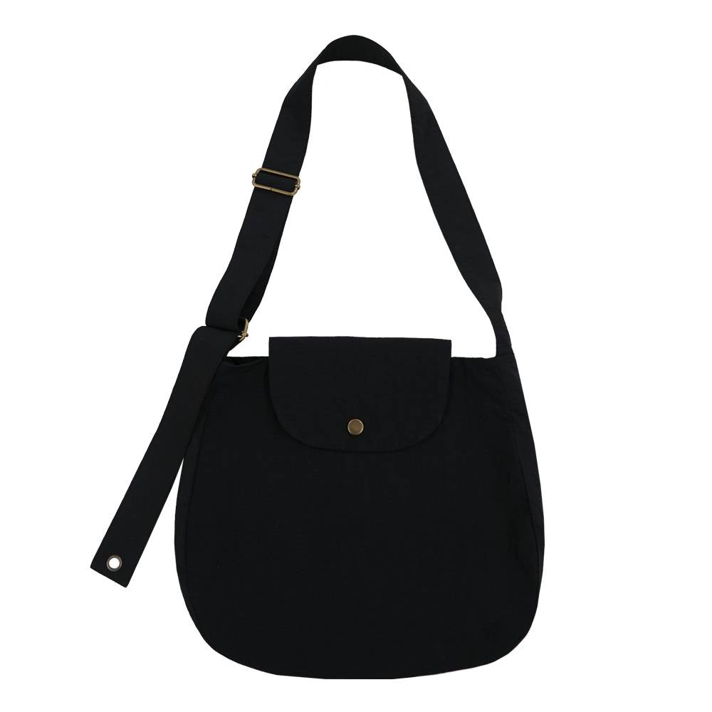 립스탑 나일론 크로스백 Black - Whimsy Mind 윔지마인드 - CAVA LIFE