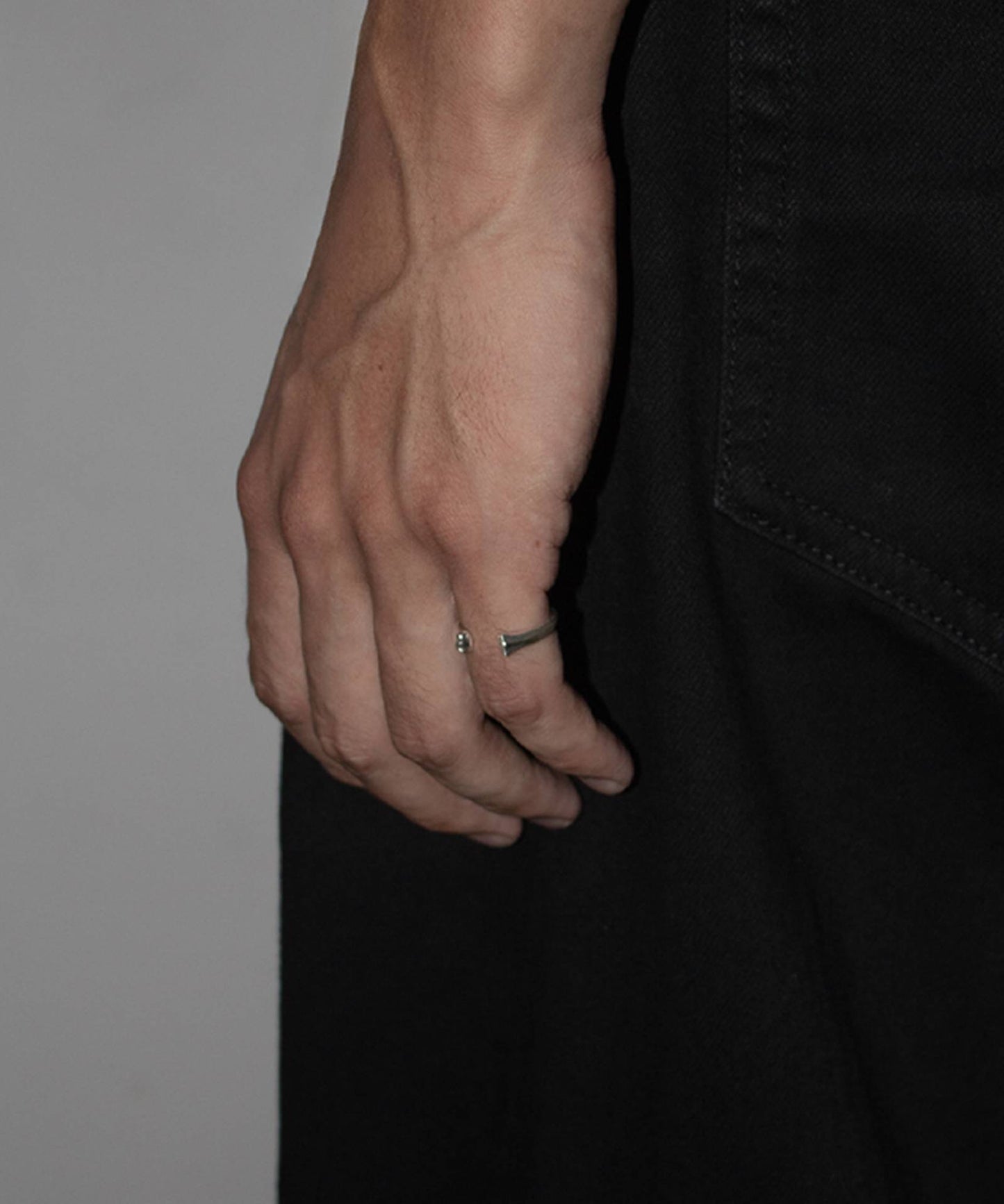 someone's bone open ring