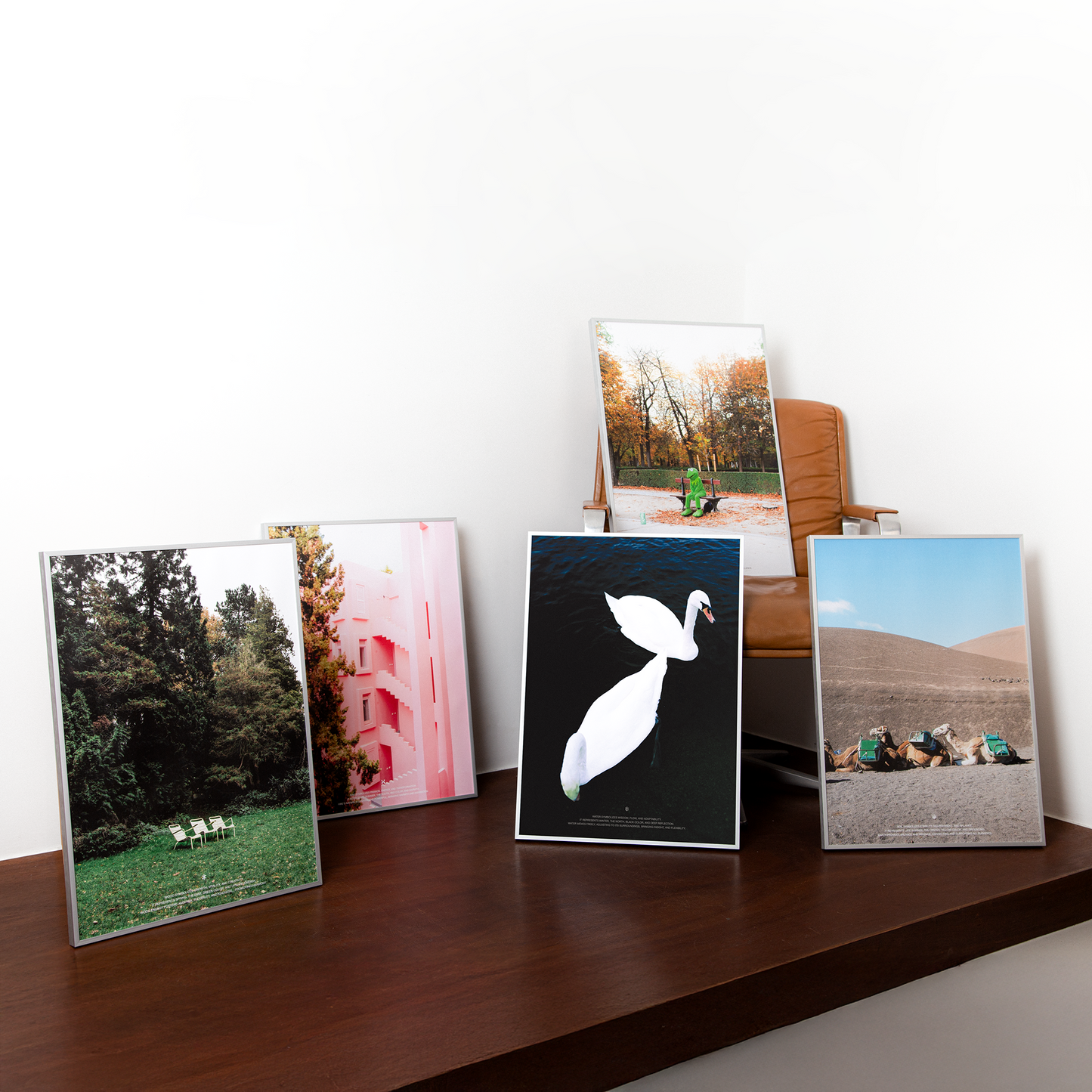 토 사주 개운 풍경 포스터 / Earth supports you