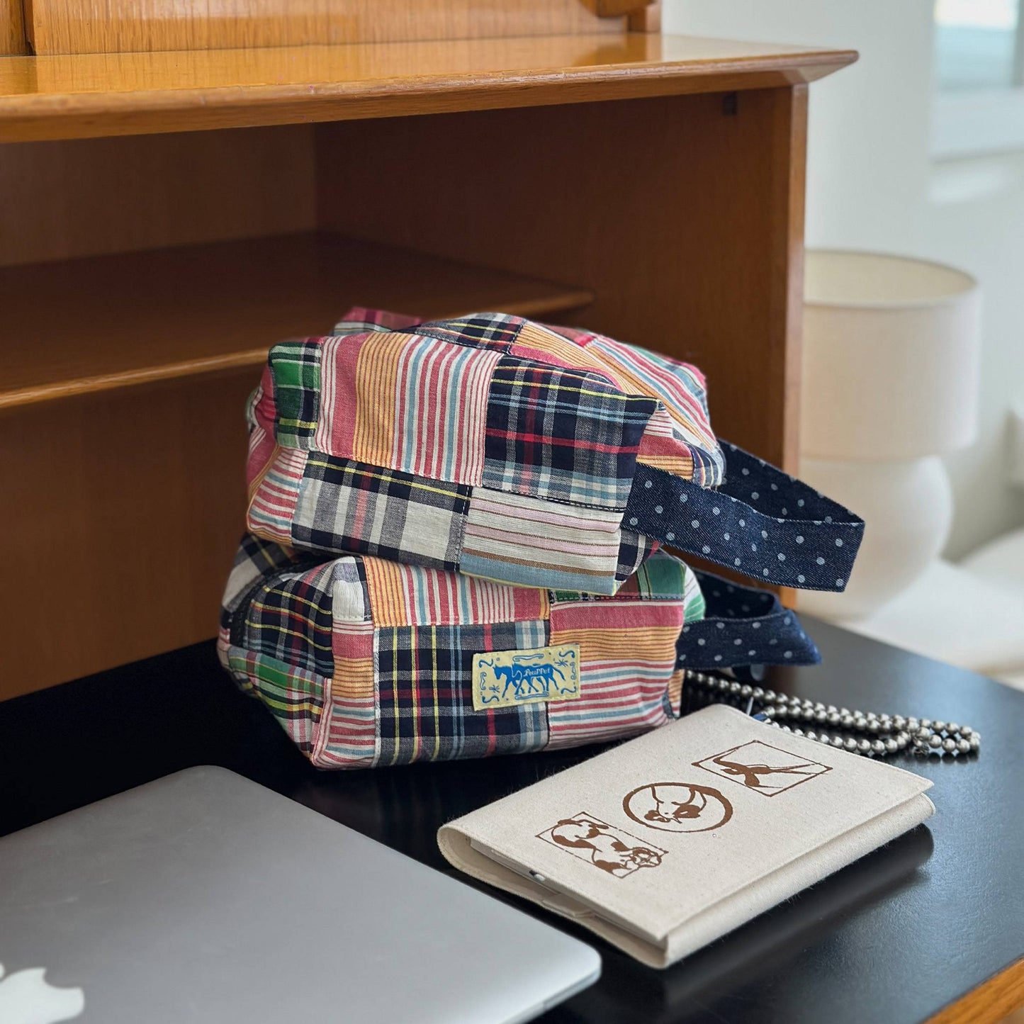 Handle Pouch - Patchwork