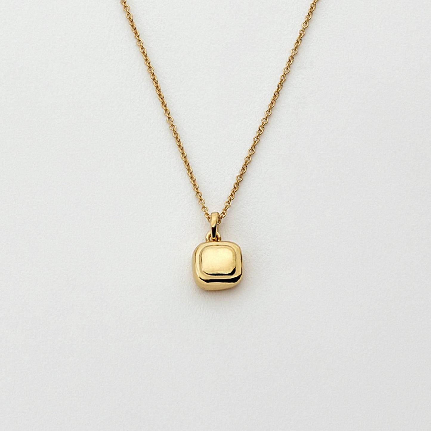 Double Square Pendant [Gold] - BENOIT 베누아 - CAVA LIFE