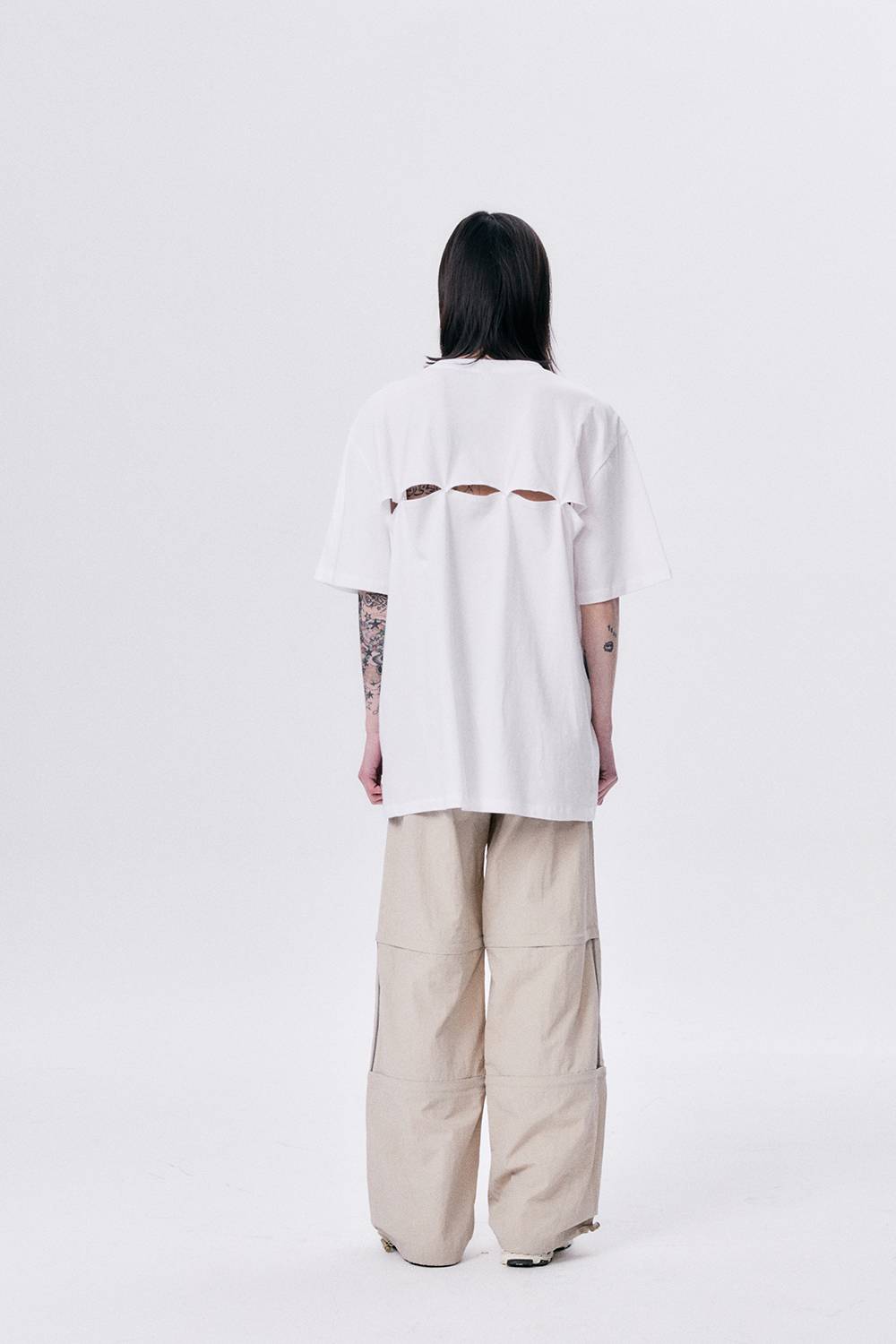 REFLECTED 3 PARTS PANTS / SAND - HALOMINIUM  할로미늄 - CAVA LIFE