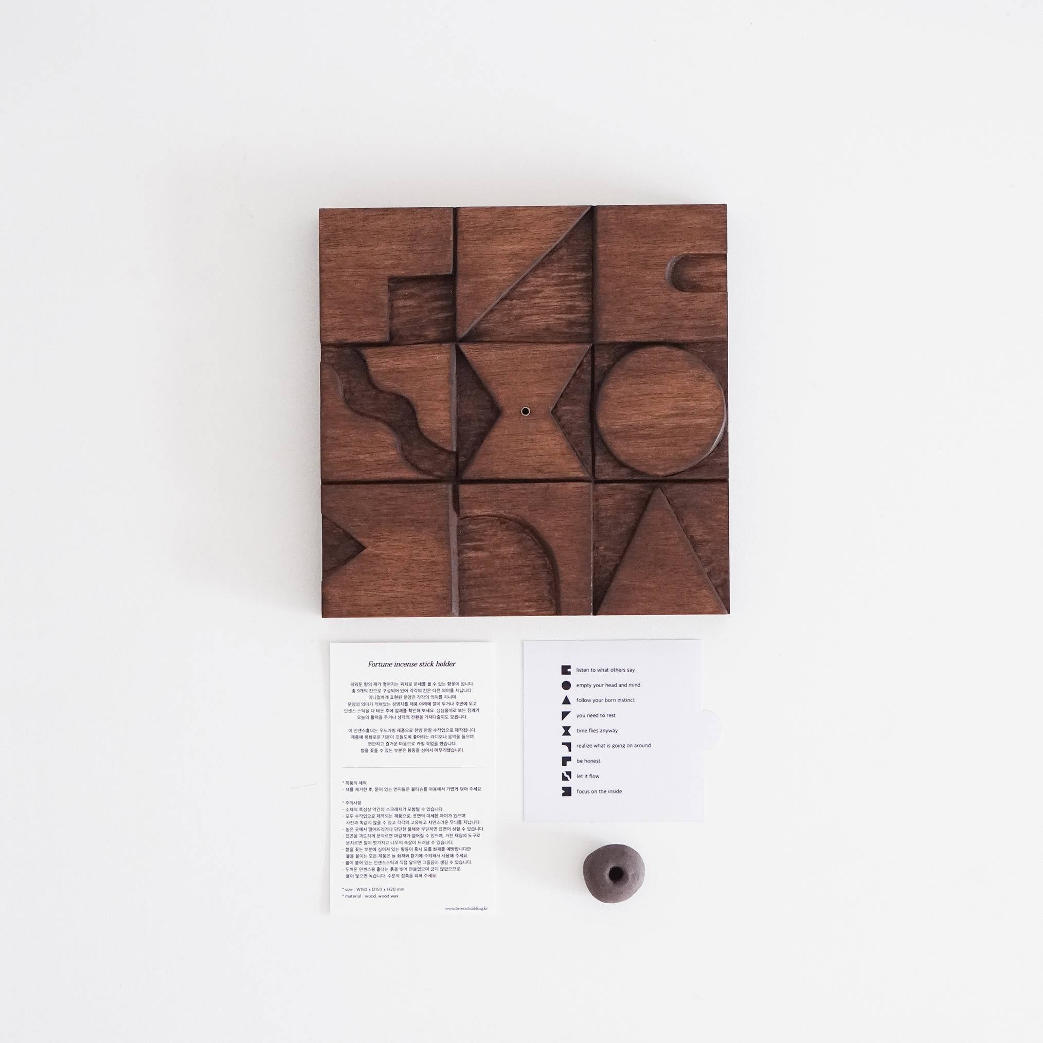 Fortune incense holder