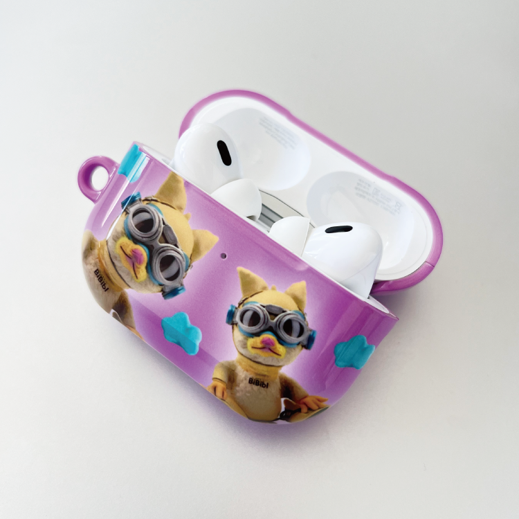꼬양이 1호의 끝없는 비행 에어팟케이스 - BiBiBl 비비블 - CAVA LIFE