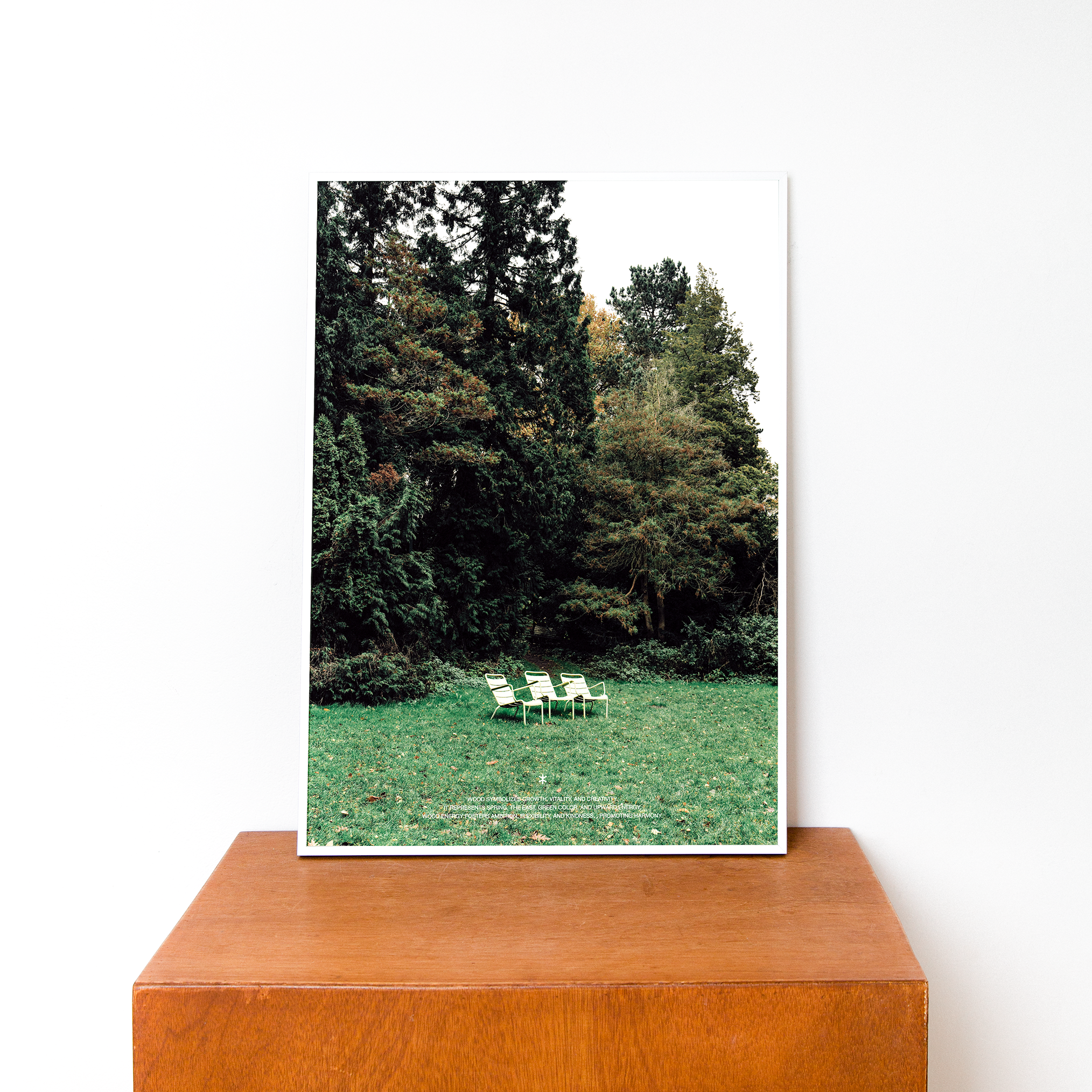 목 사주 개운 풍경 포스터 / Keep blomming