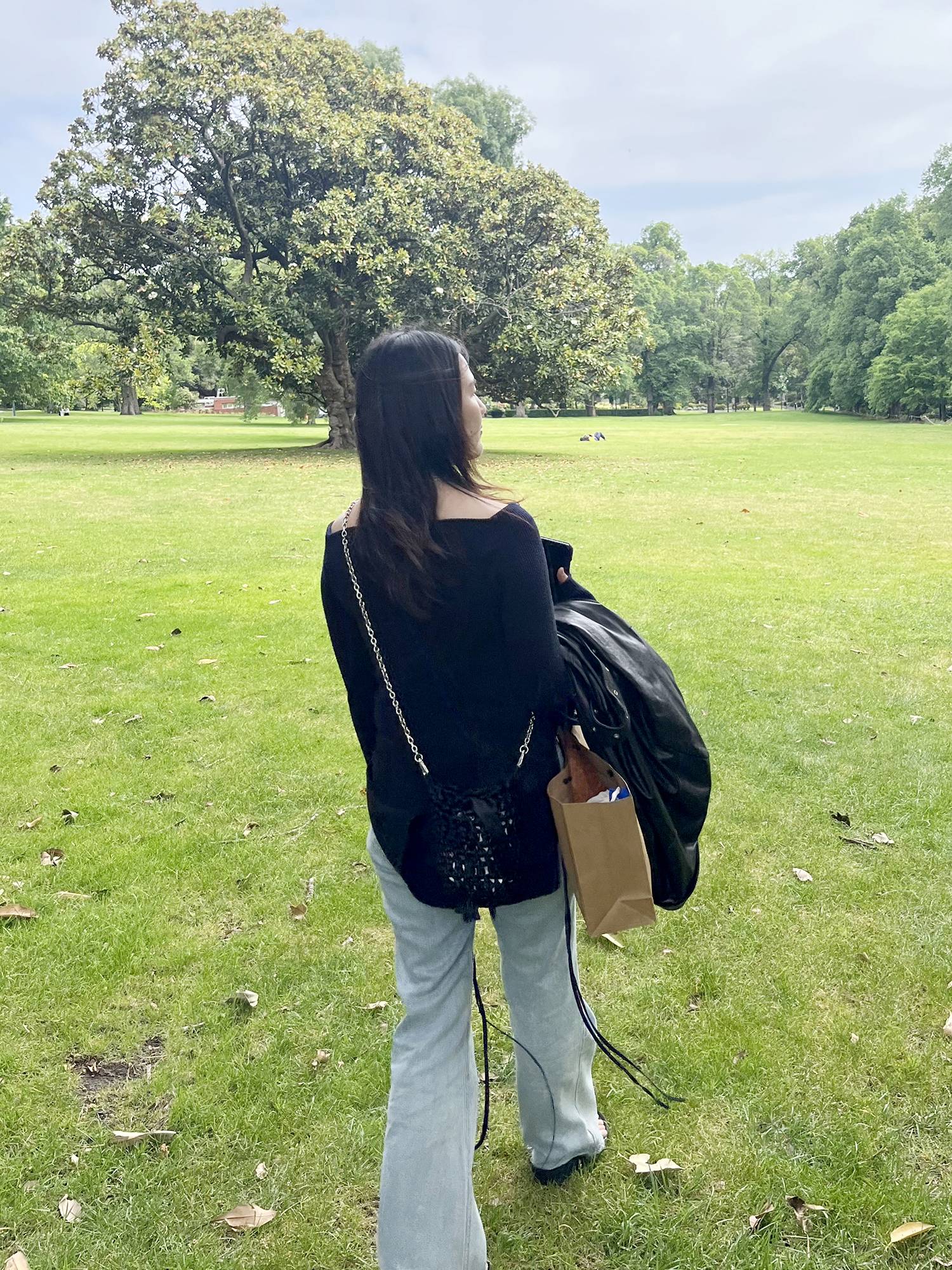 Butterfly Bag Mini / 버터플라이 토트백 미니- Black