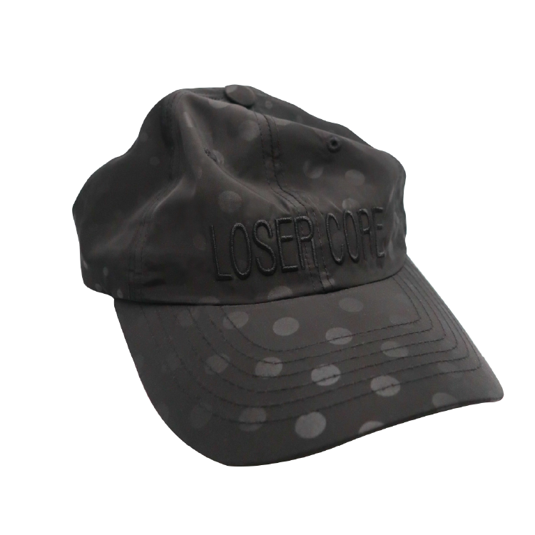 LOSER CORE DOT MIX BALL CAP (BLACK)