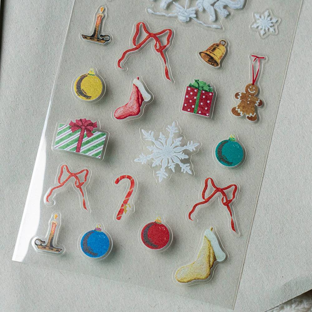 ALL ROADS LEAD HOME - ORNAMENTS (크리스마스 엽서 씰스티커)