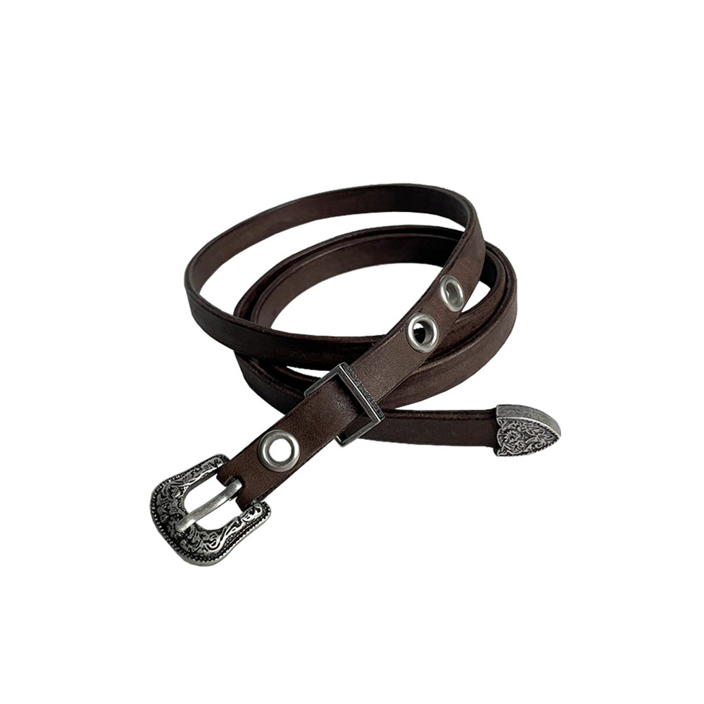 Narrow Belt - aran/mudgesosi - CAVA LIFE