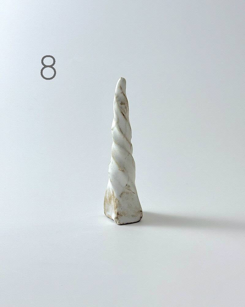 Smoked white horn series