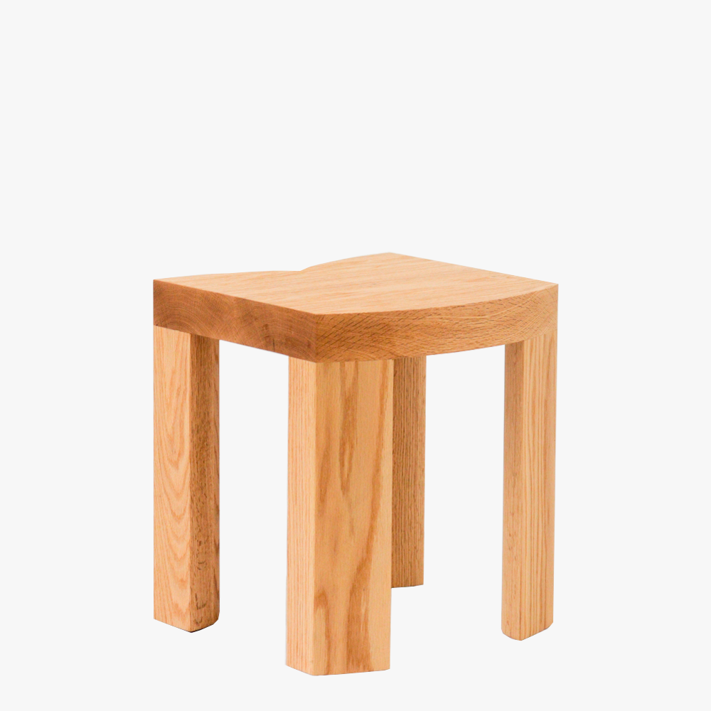MMM Stool | Red Oak