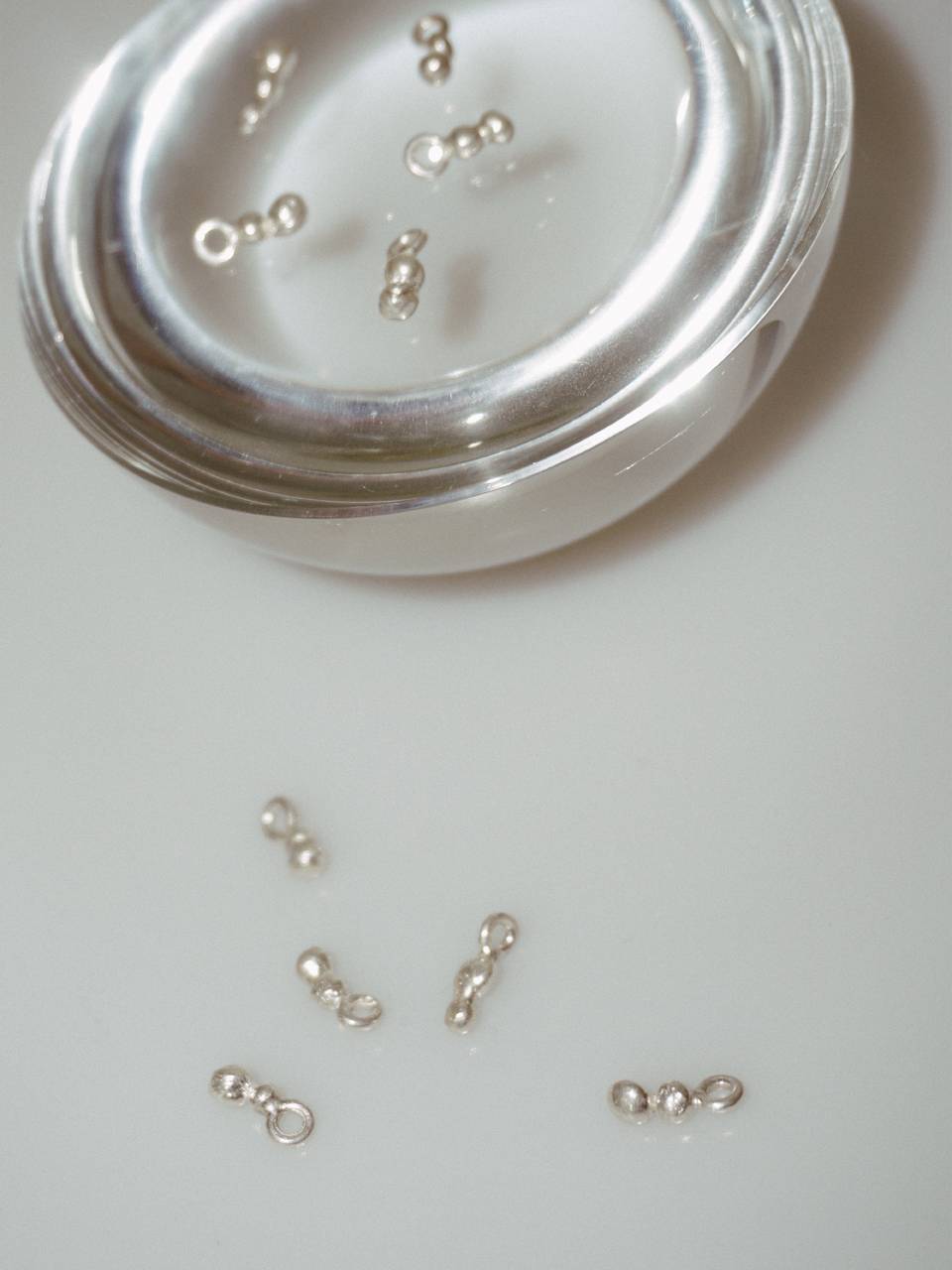 Drop necklace [black]