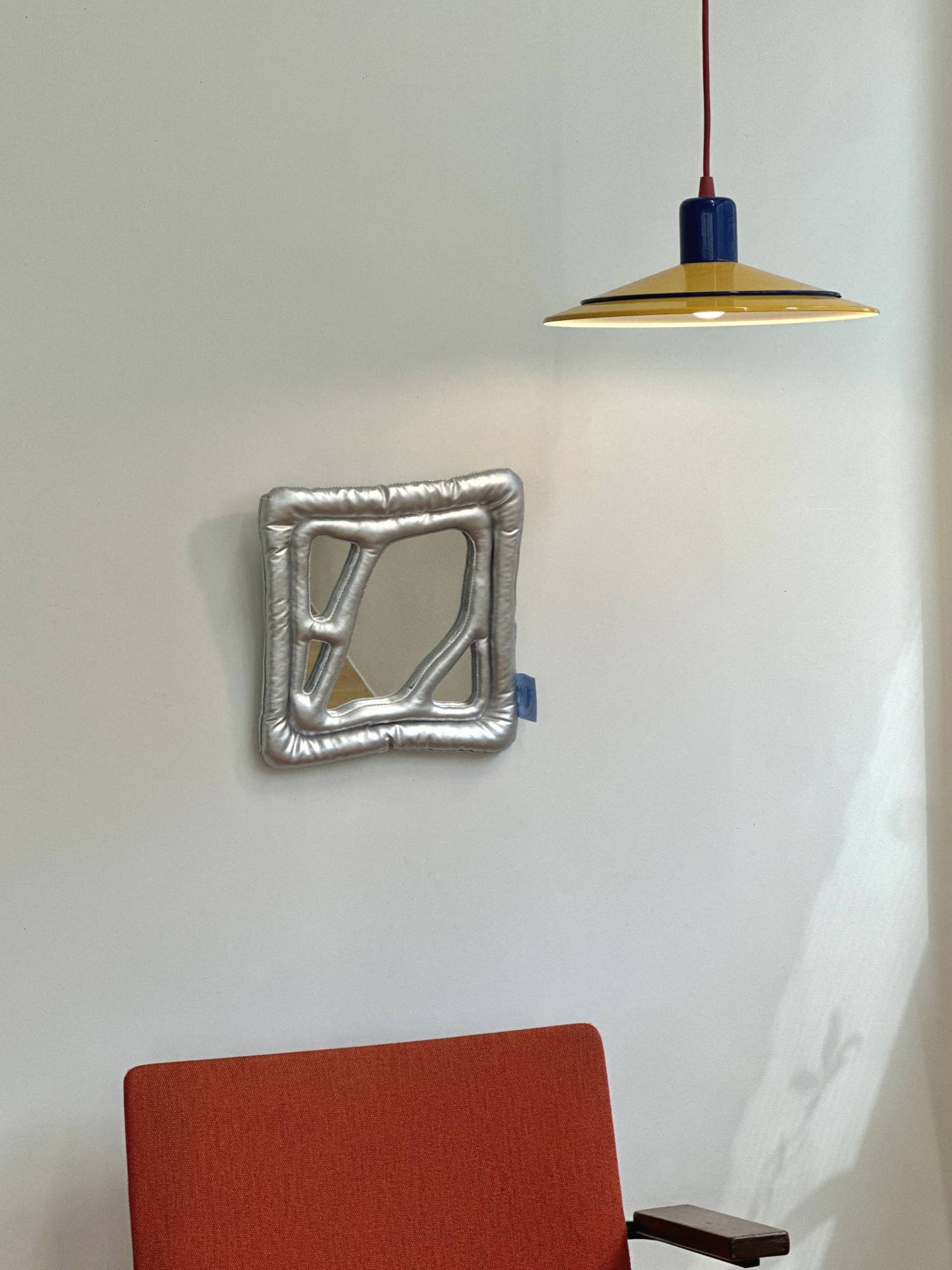 Padded Mirror (Silver)