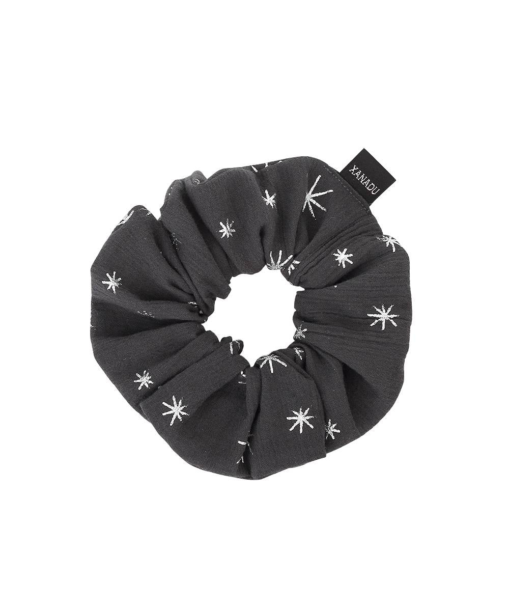 SPARKLE SCRUNCHIE_GREY