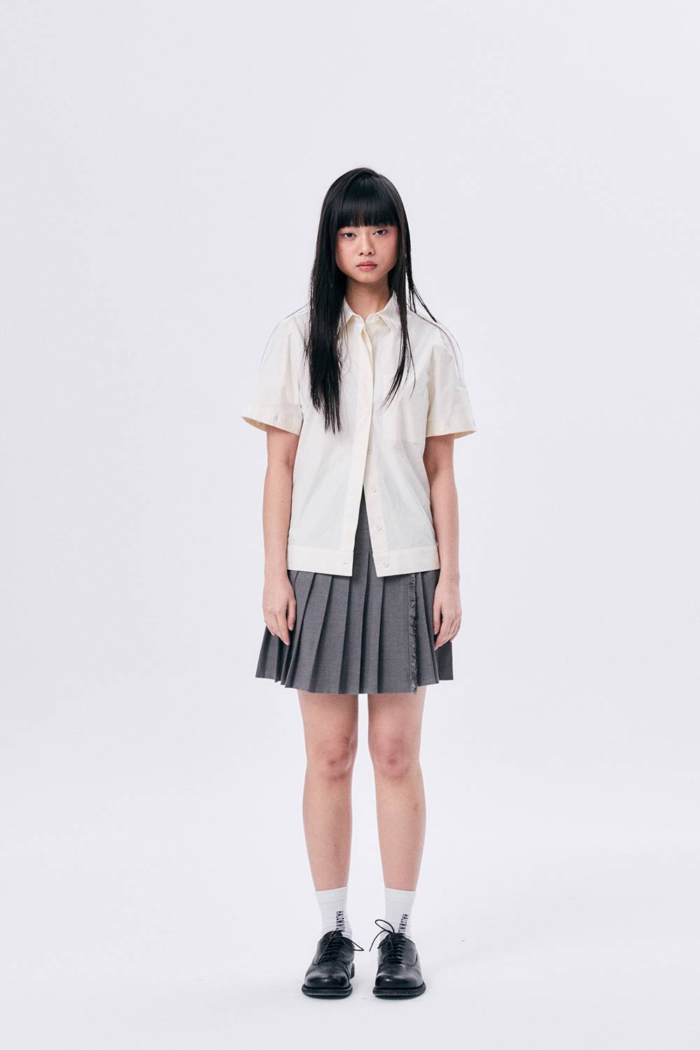 SHIRT JACKET / ECRU - HALOMINIUM  할로미늄 - CAVA LIFE