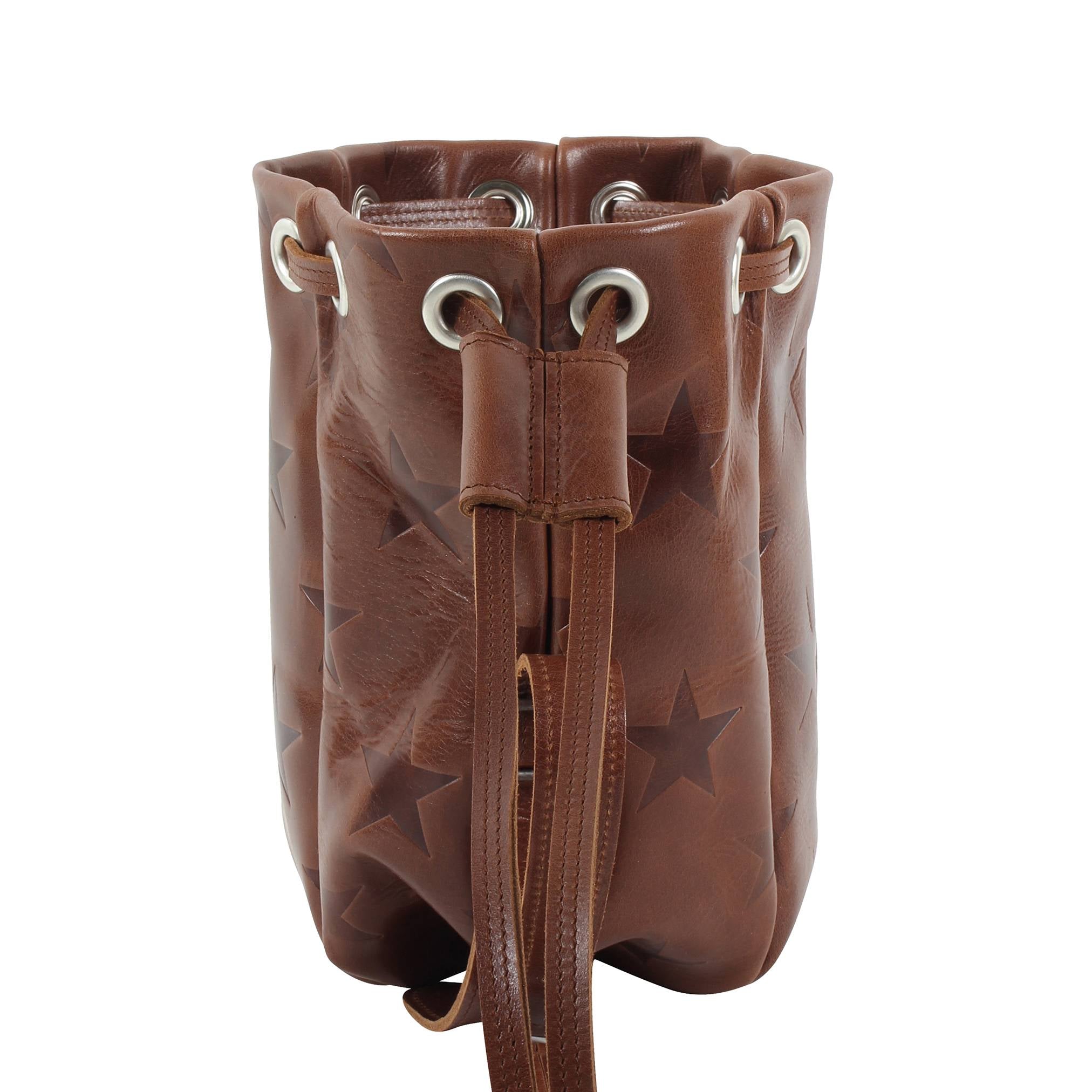 STAR BOXER BAG - Brown - LOVE PARADE 러브퍼레이드 - CAVA LIFE