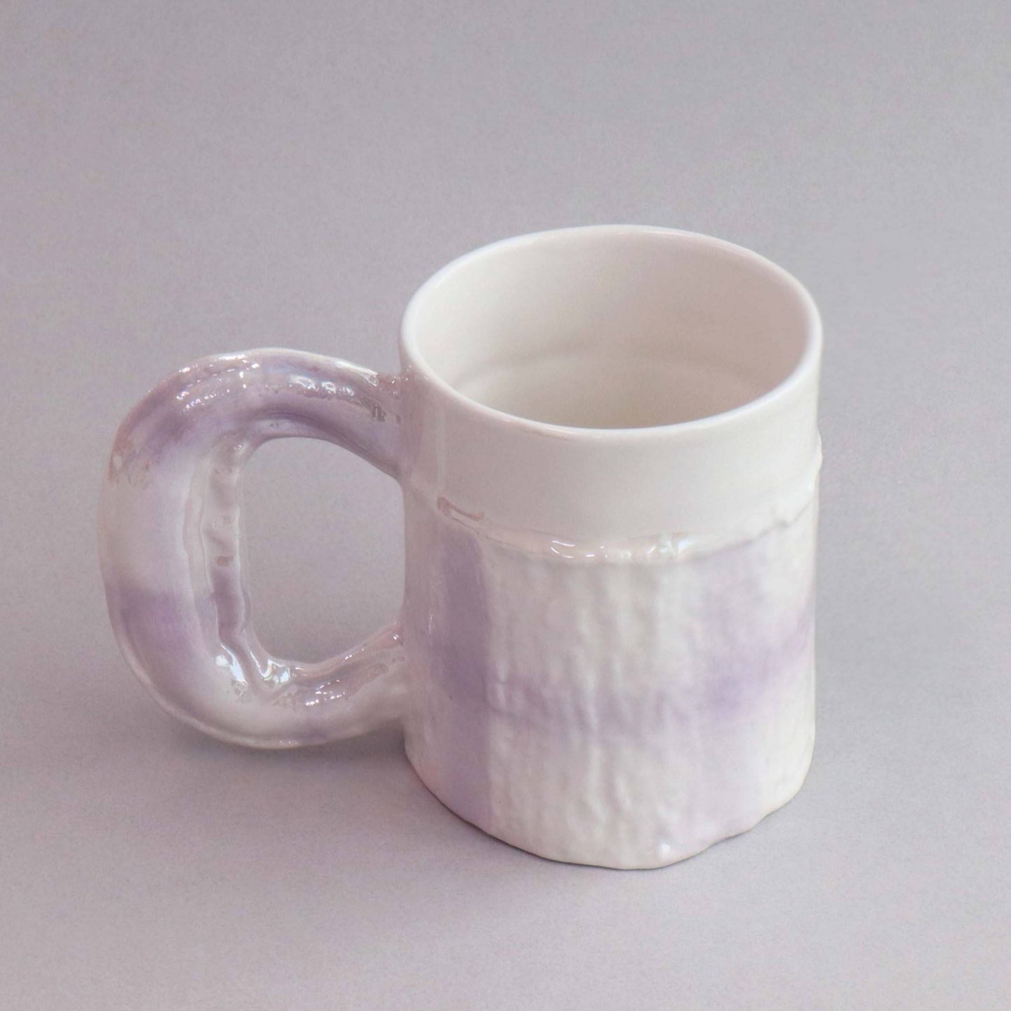 Tweed mug Lilac