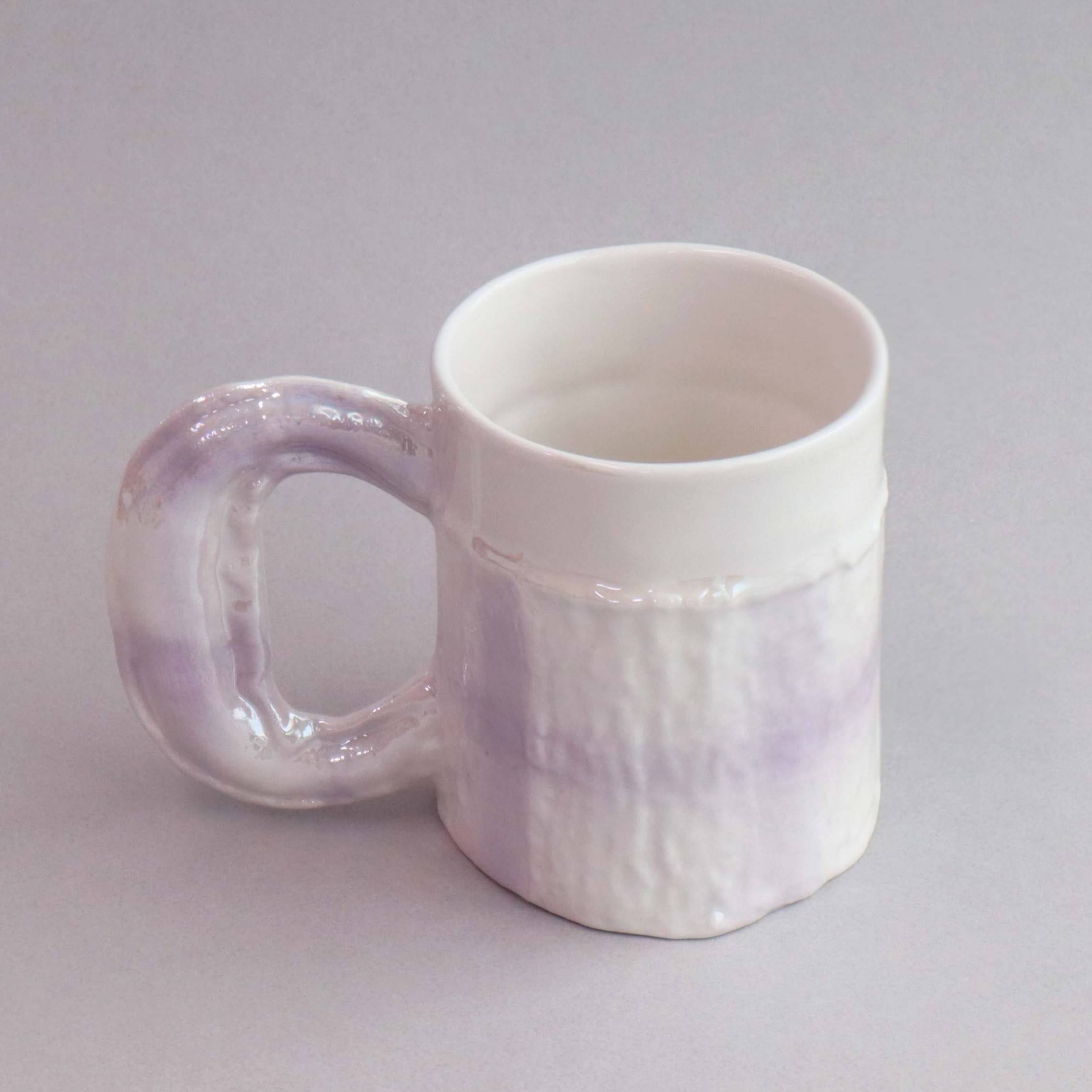 Tweed mug Lilac