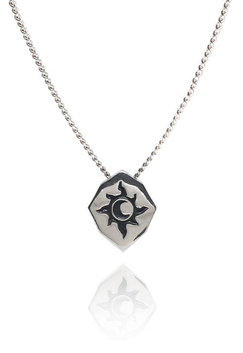 이시스 12mm 유화 태양 목걸이 - Sekhmet 세크메트 - CAVA LIFE