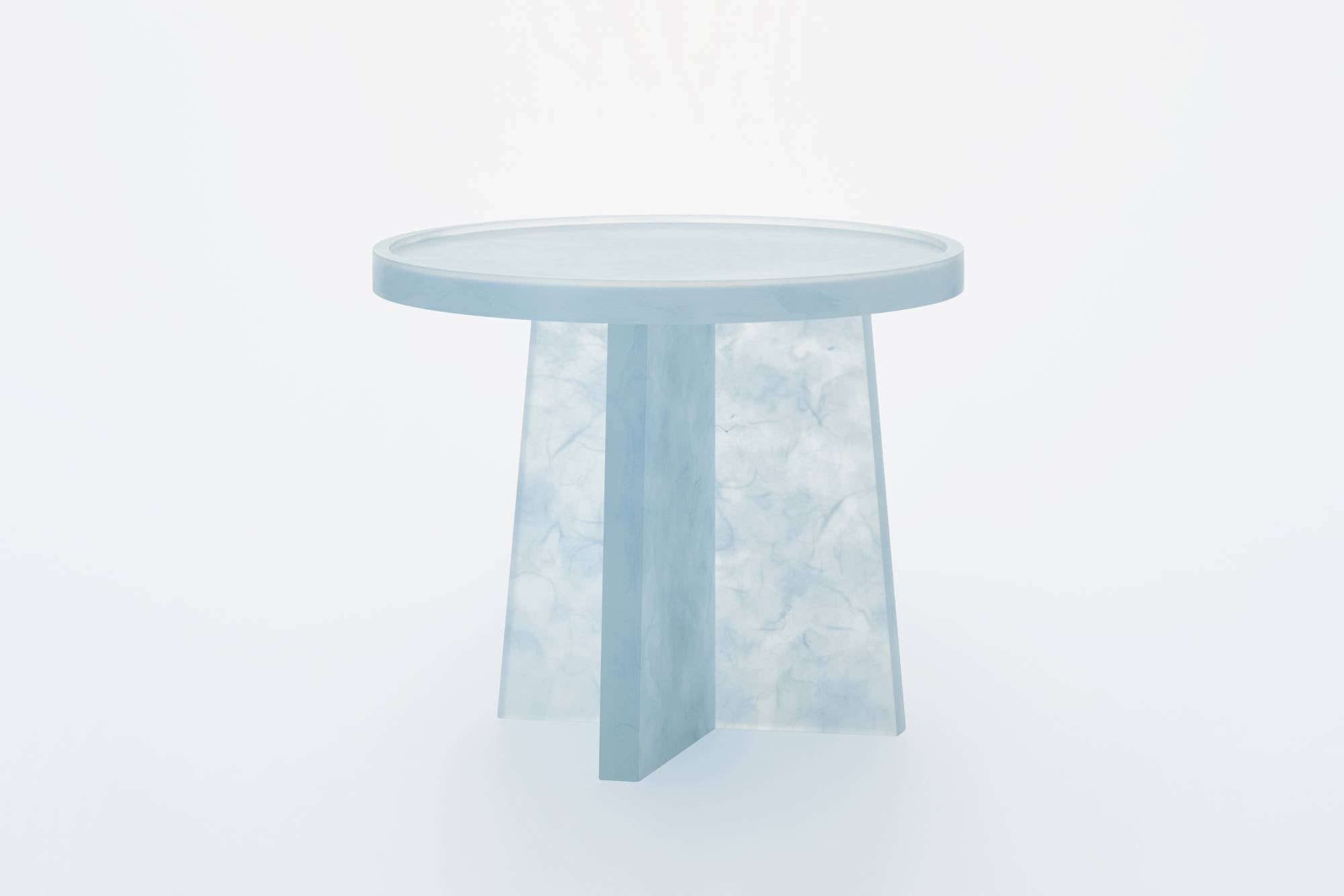 키리 - 트레이 테이블, 블루 (Kiri - Tray table, Blue)