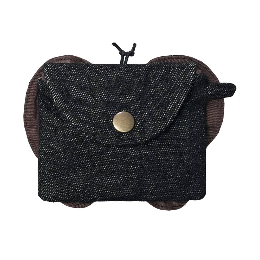 나비 수집 데님 카드지갑 NB007R